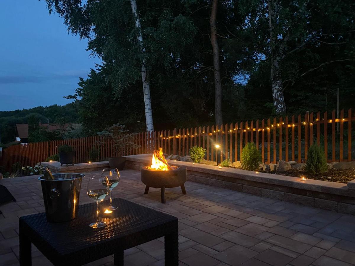 Apartman Danuse เชสกาลีปา ภายนอก รูปภาพ